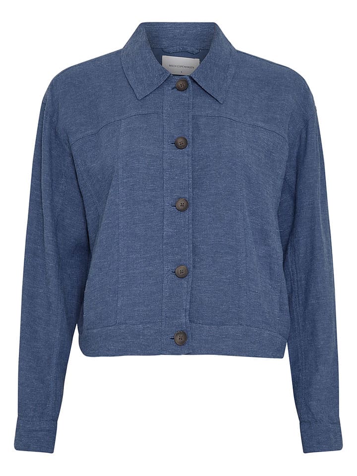 Hemdjacke "Viana" in Blau