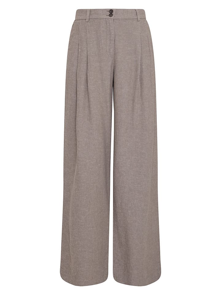 Marlenehose "Viana" in Taupe