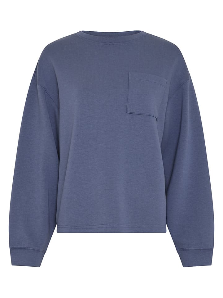 Sweatshirt "Illiana" in Dunkelblau
