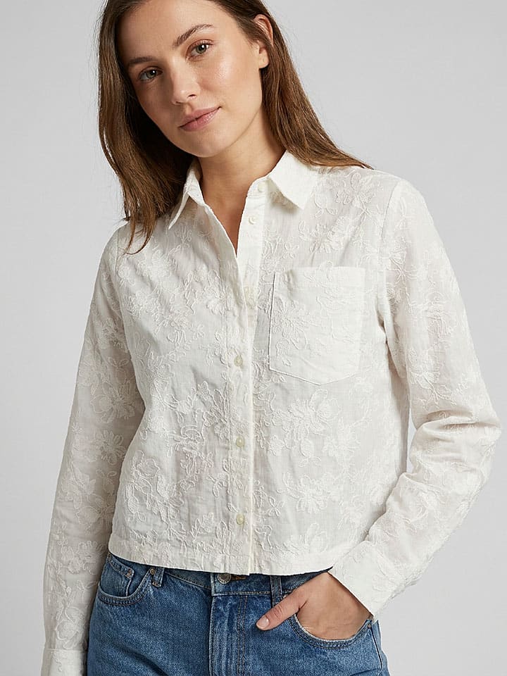 Blouse "Sylvia" crème
