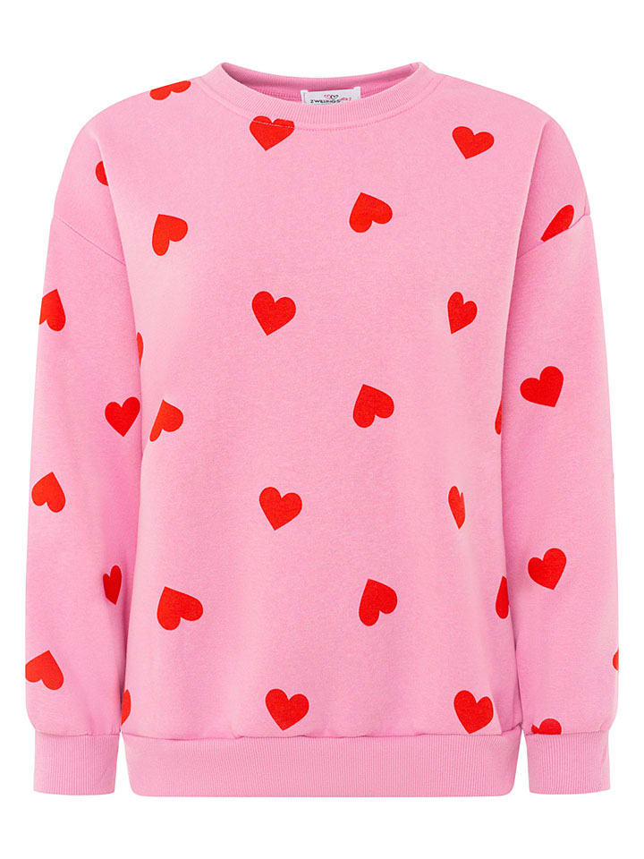 Sweatshirt lichtroze