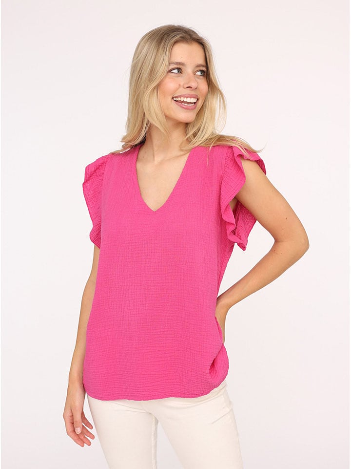 Bluse in Pink