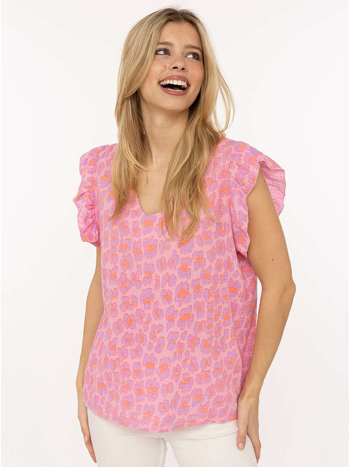 Blouse lichtroze