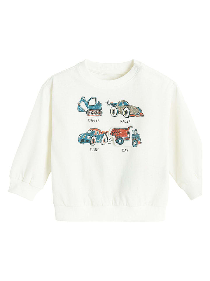 Bluza w kolorze kremowym