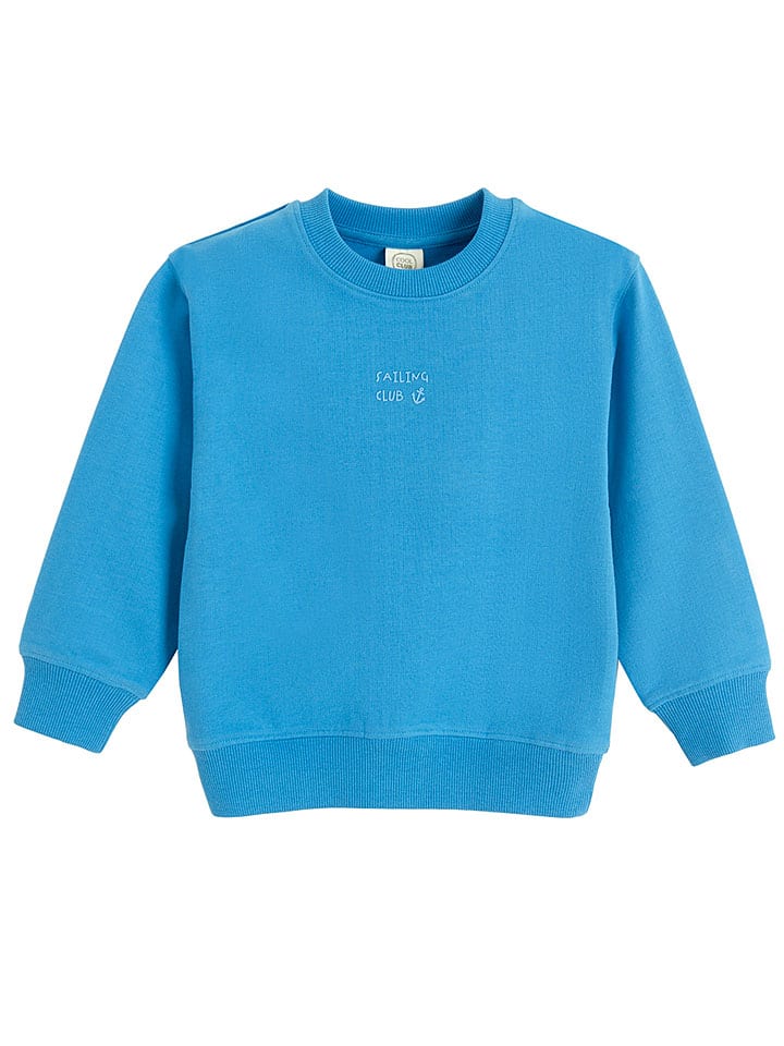 Sweatshirt in Blau