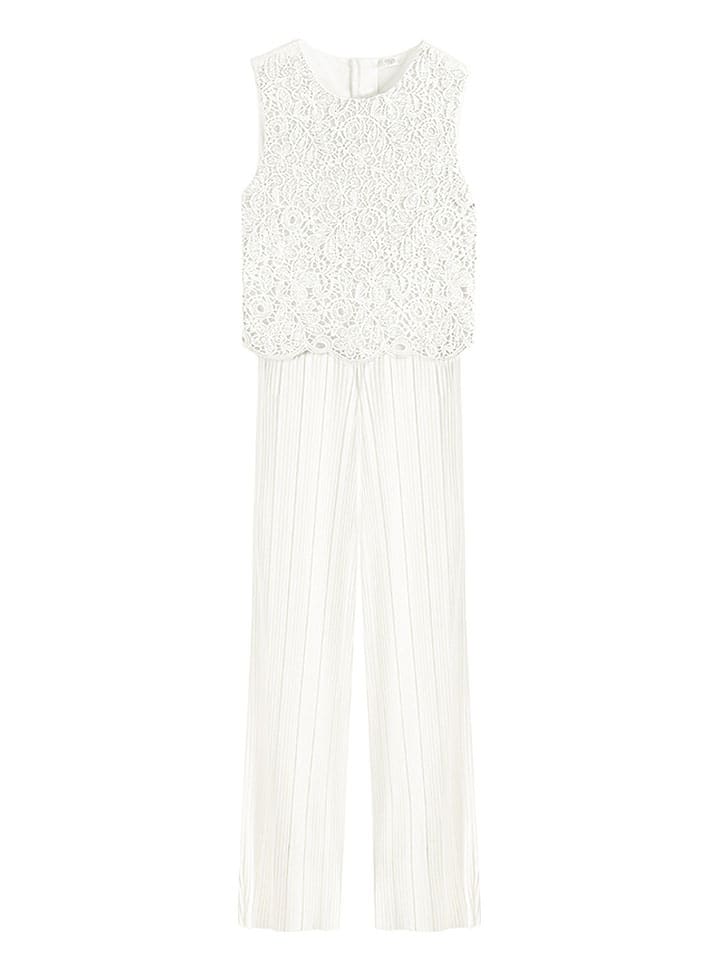 Jumpsuit in Weiß