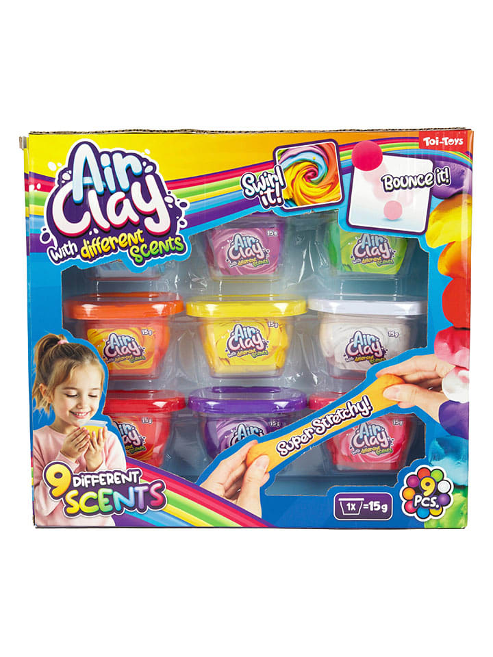 Slime (9 szt.)  "Creamy Clay" - 3+