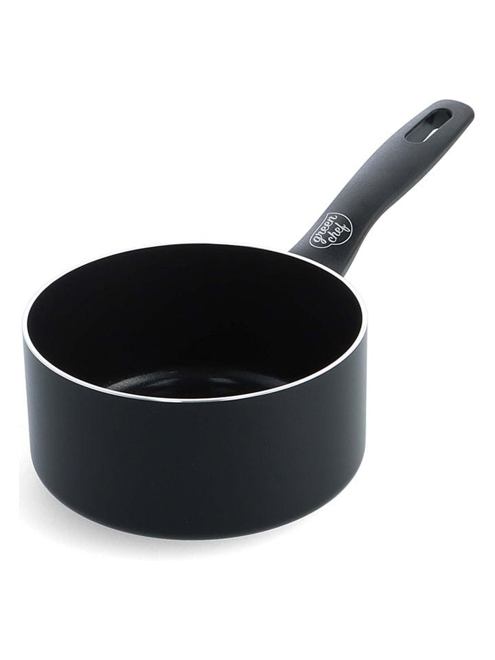 Stielkasserolle "Prime" in Schwarz - Ø 16 cm