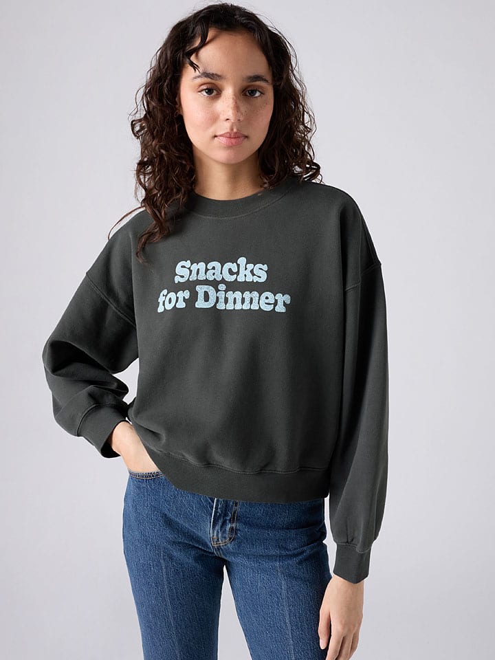 Bluza w kolorze antracytowym