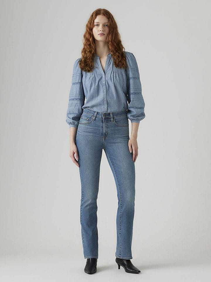 Spijkerbroek "725" - bootcut fit - blauw