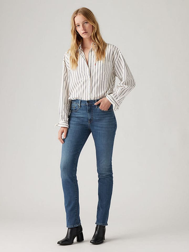 Dżinsy "724" - Slim fit - w kolorze niebieskim