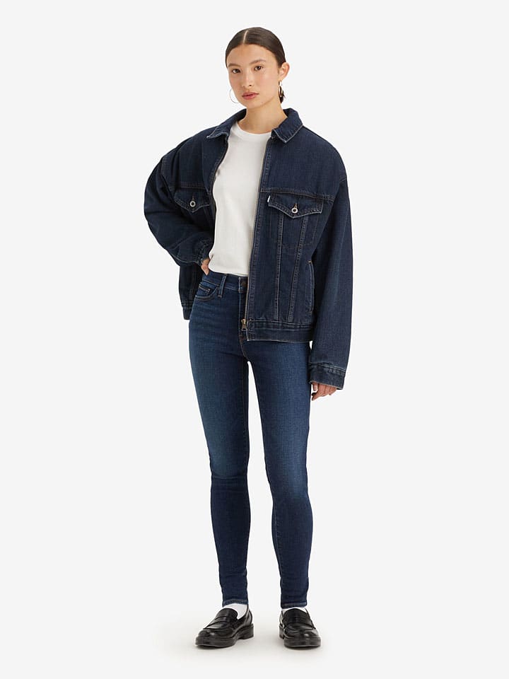 Dżinsy "310" - Skinny fit - w kolorze granatowym