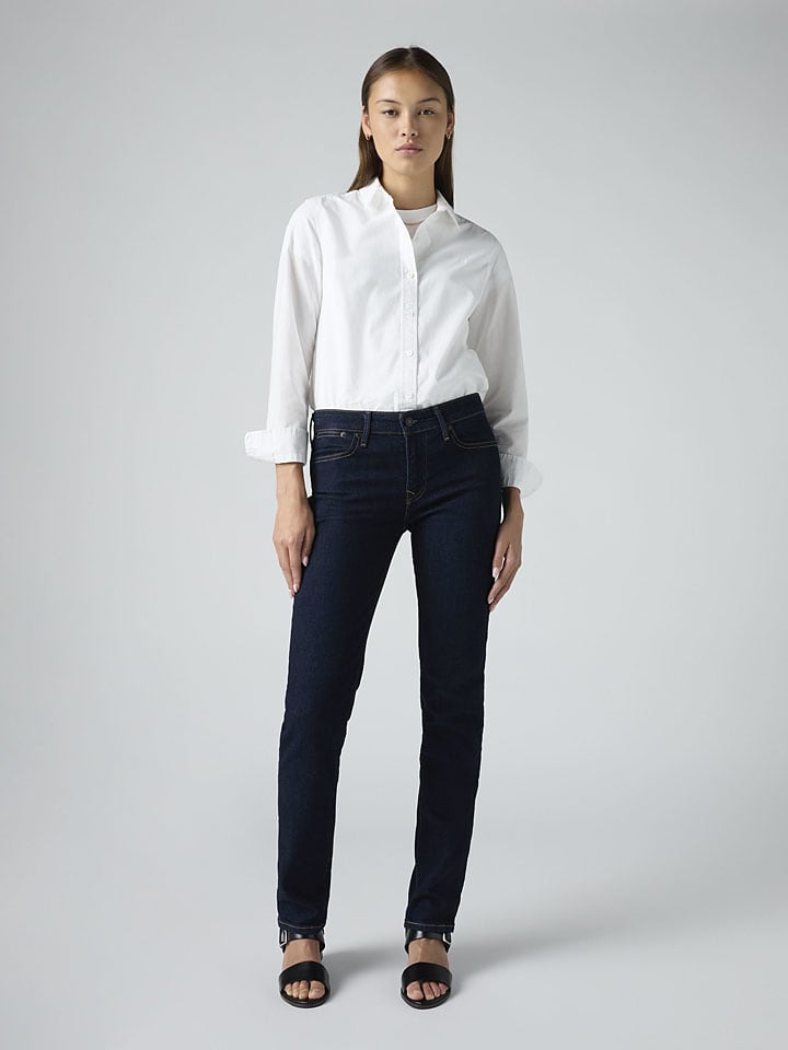 Dżinsy "712" - Slim fit - w kolorze granatowym