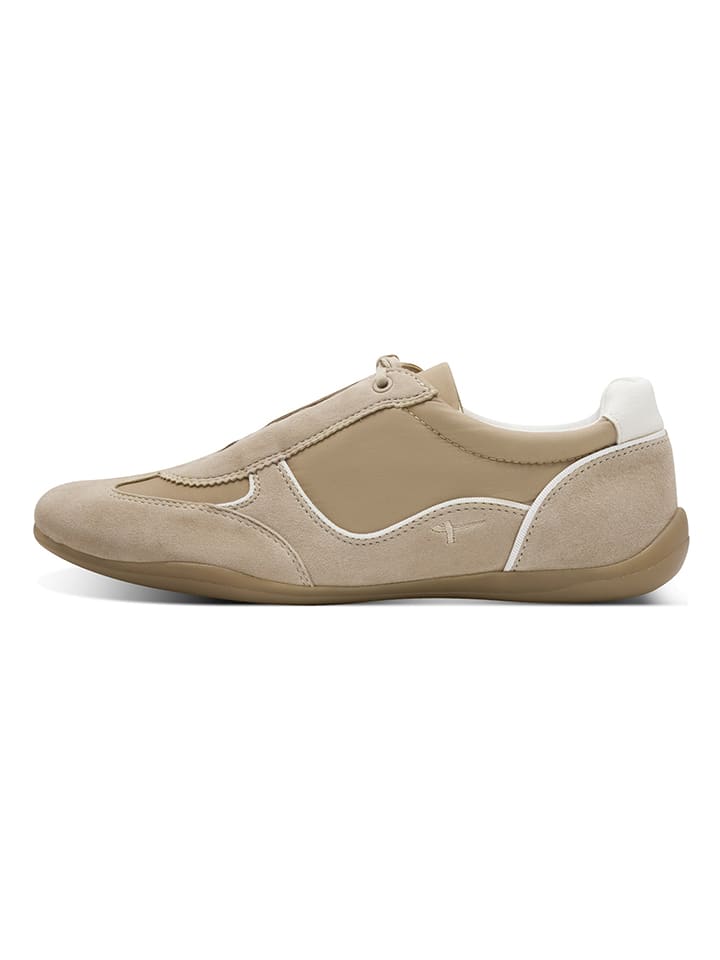 Sneakersy w kolorze beżowym