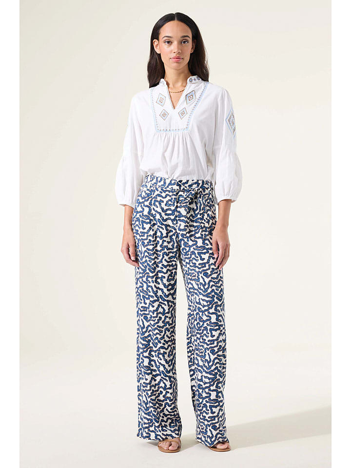 Bluse in Weiß