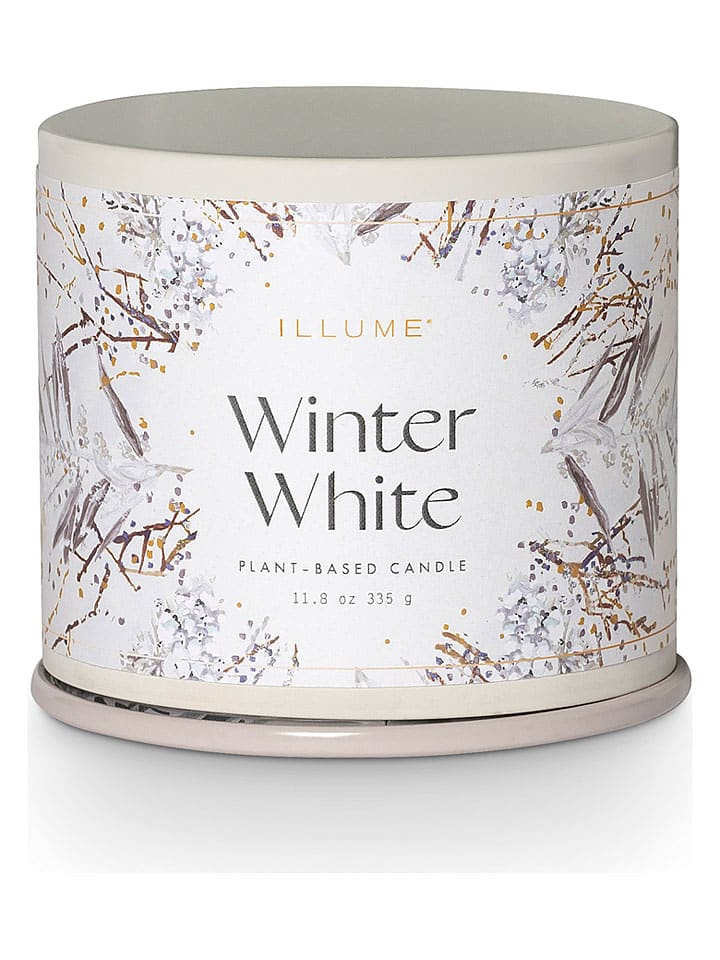 Duftkerze "Winter White" in Weiß - 335 g