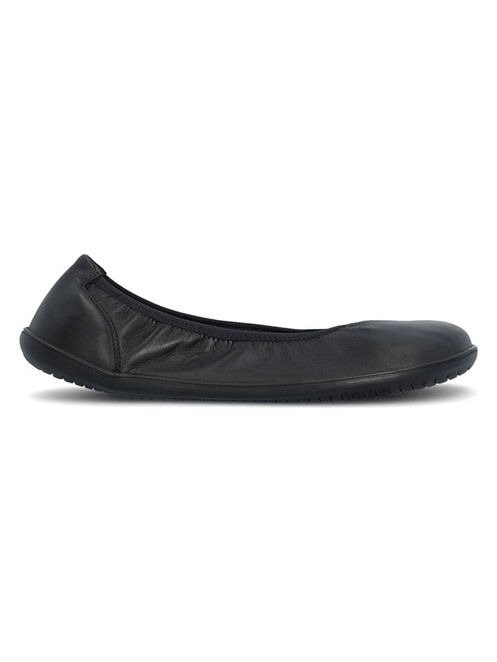 Leder-Barfußschuhe "3.0 Plus+" in Schwarz