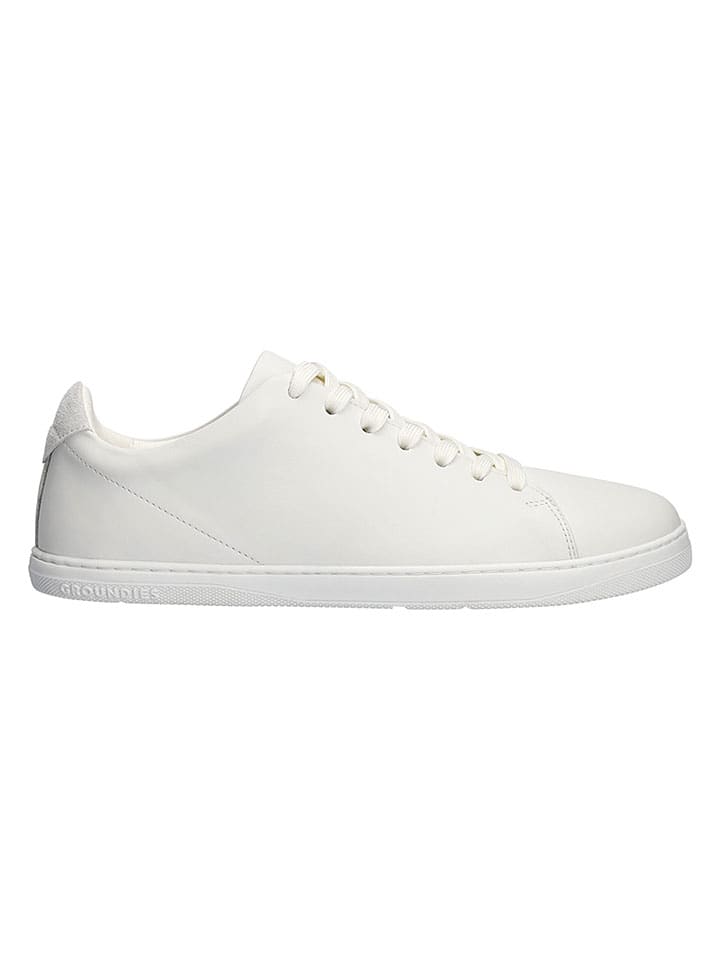 Leren barefootschoenen "Zero" wit