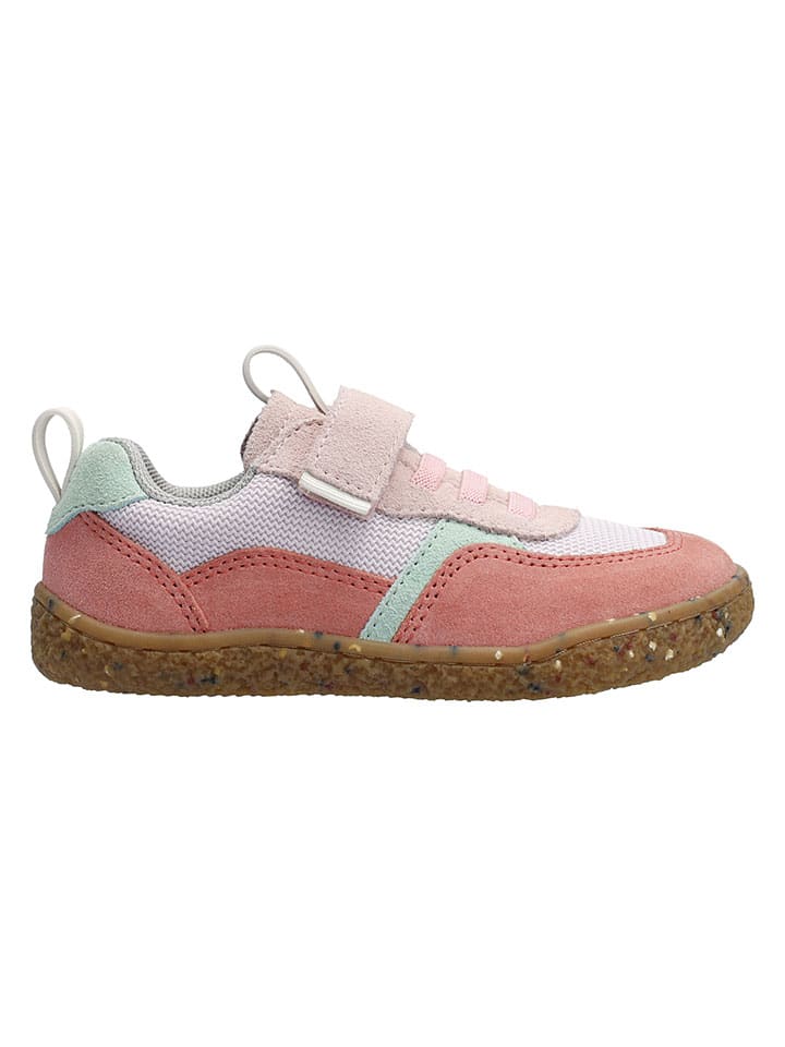 Buty barefoot "Lou 2.0" w kolorze turkusowo-jasnoróżowym