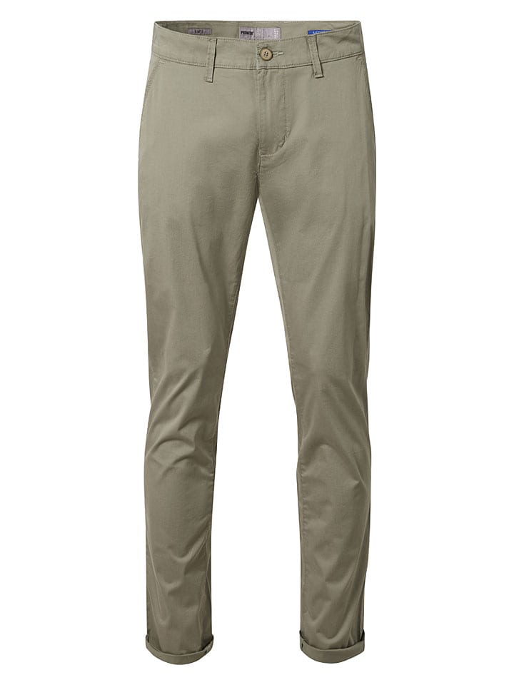 Spodnie chino w kolorze khaki