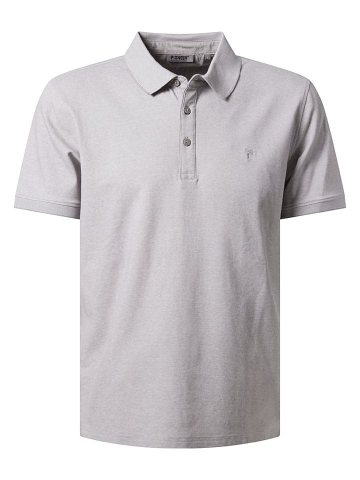 Koszulka polo w kolorze szarym