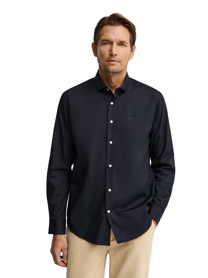 Blouse donkerblauw
