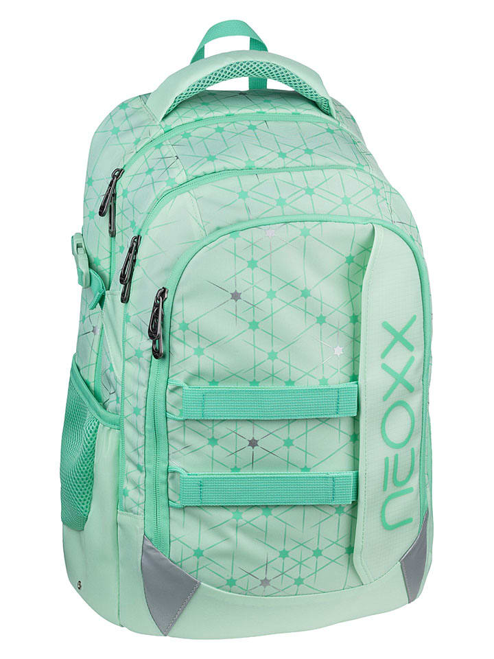 Rucksack "Active" in Grün - (B)31 x (H)45,5 x (T)24 cm