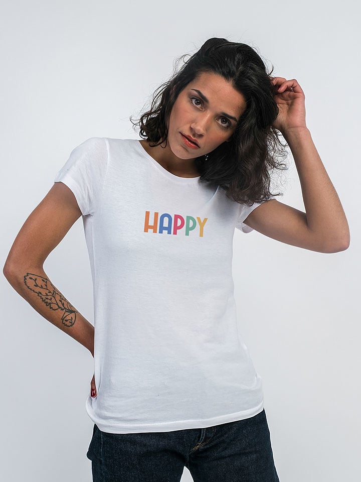 Shirt in Weiß