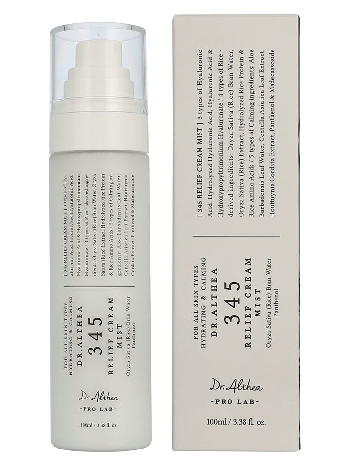 Mgiełka do twarzy "345 Relief Cream Mist" - 100 ml