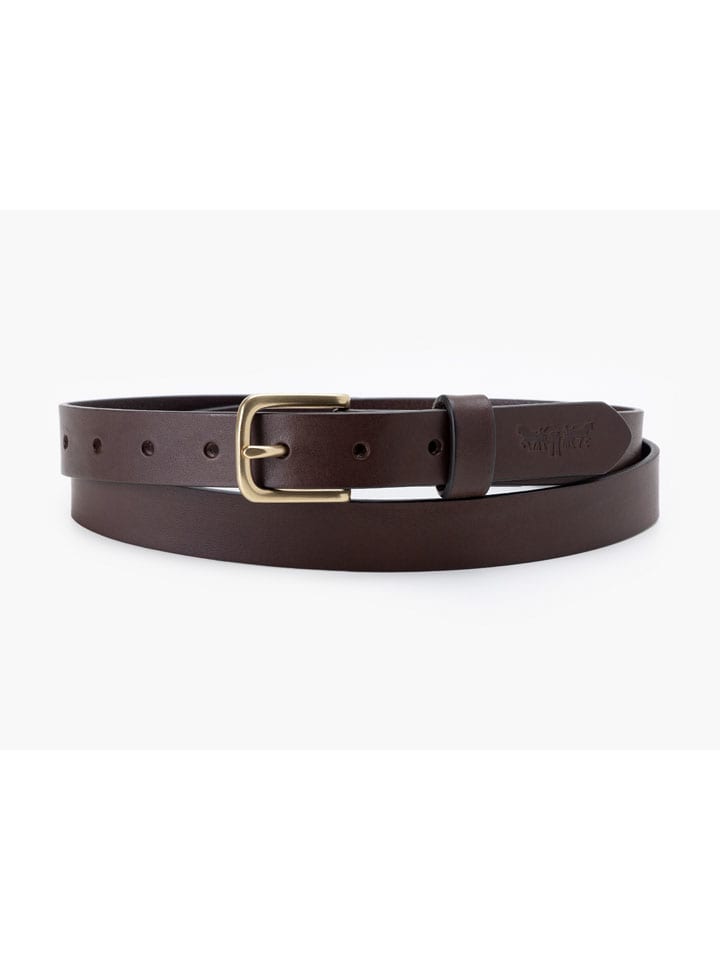 Leren riem bruin