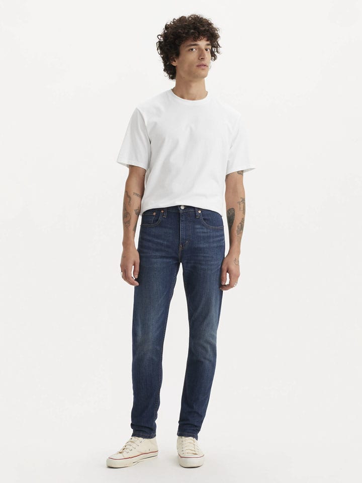 Dżinsy "512" - Slim fit - w kolorze granatowym