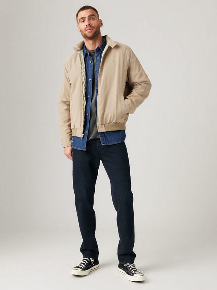 Spijkerbroek "502" - regular fit - donkerblauw