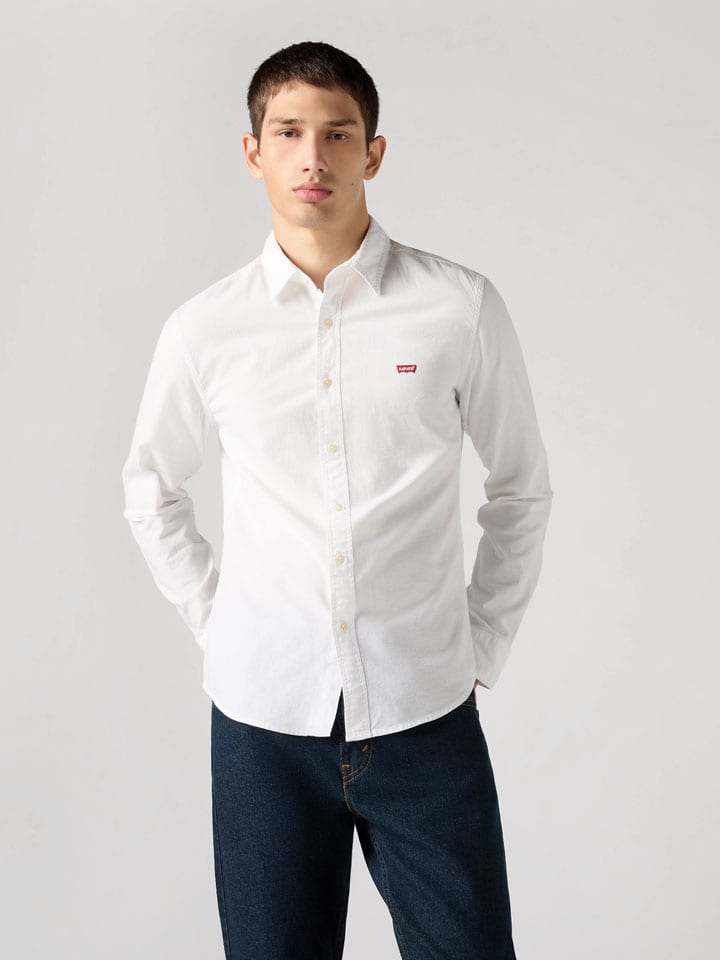 Koszula - Slim fit - w kolorze białym