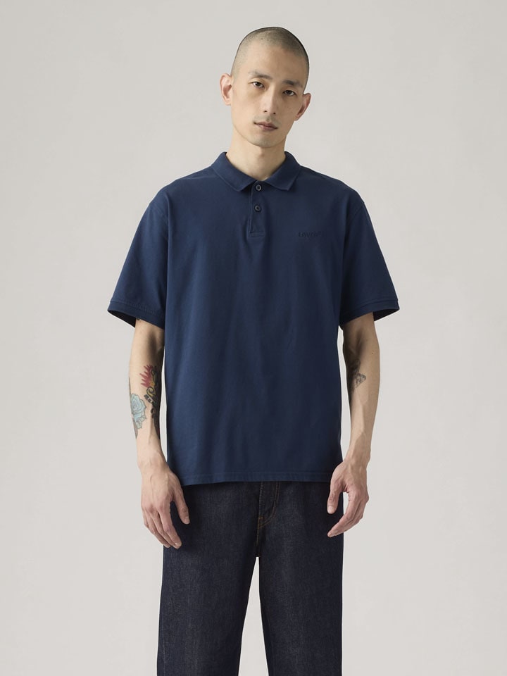 Poloshirt donkerblauw