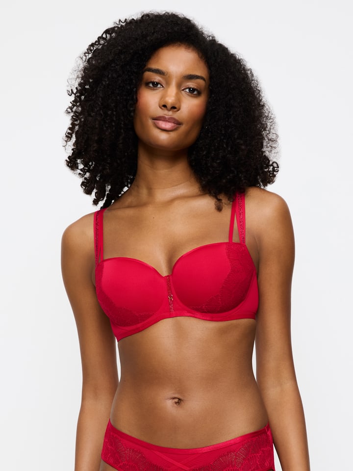 Beugelbeha "Palina Moonlight Kiss" rood
