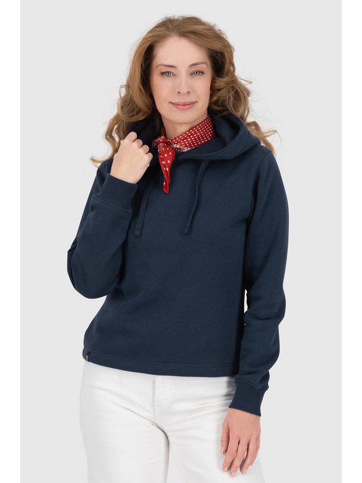 Hoodie donkerblauw