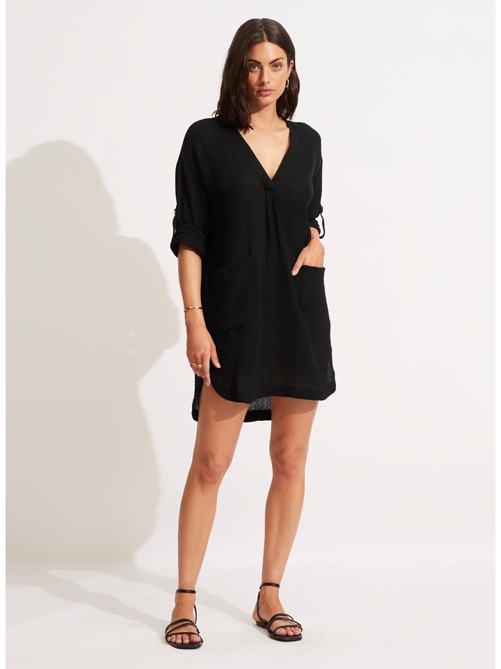 Kaftan w kolorze czarnym
