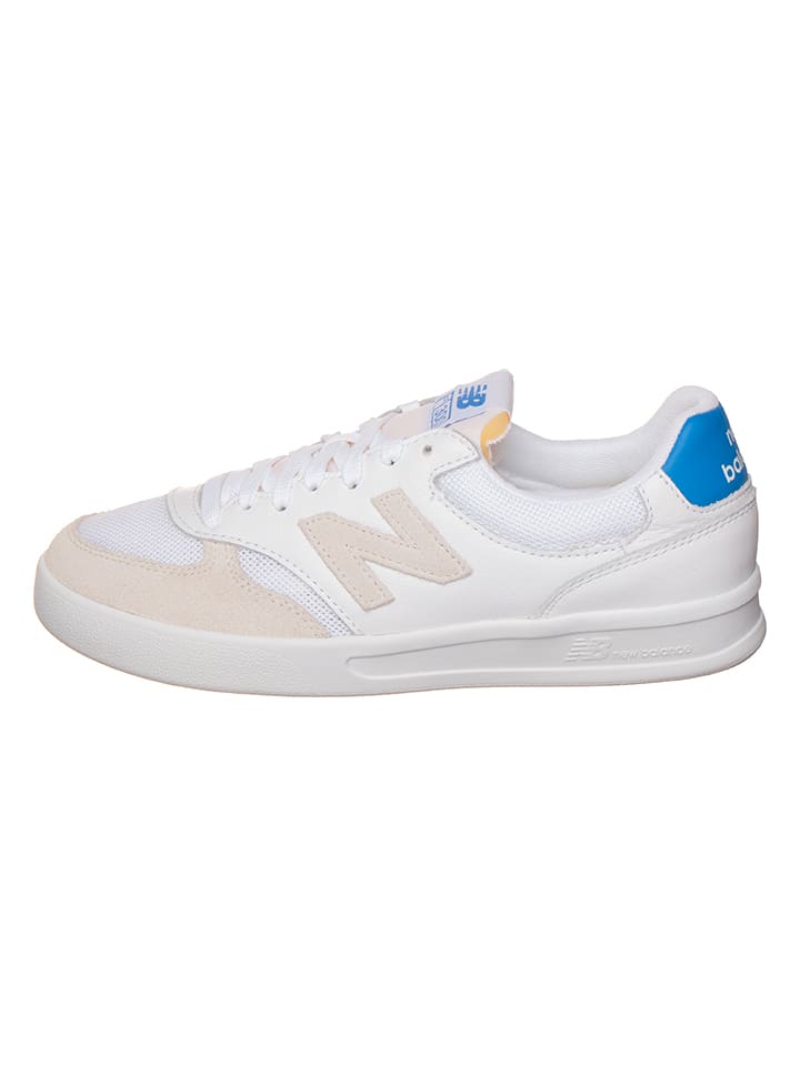 Leder-Sneakers "CT300" in Weiß/ Beige