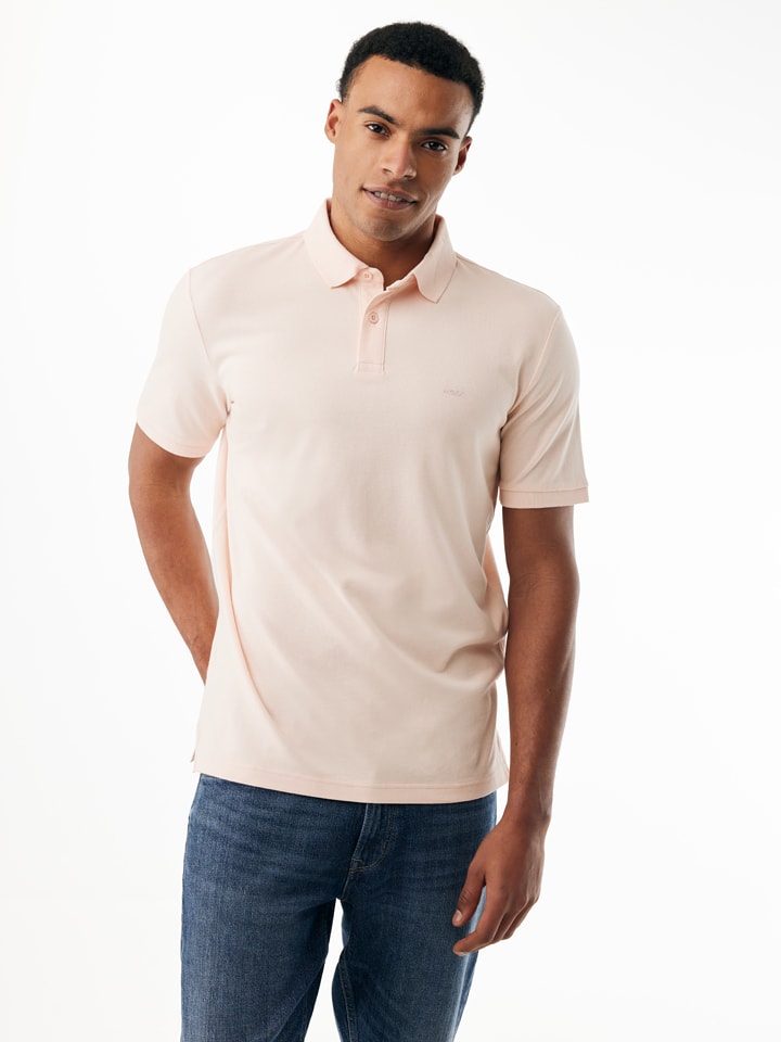 Poloshirt in Lachs