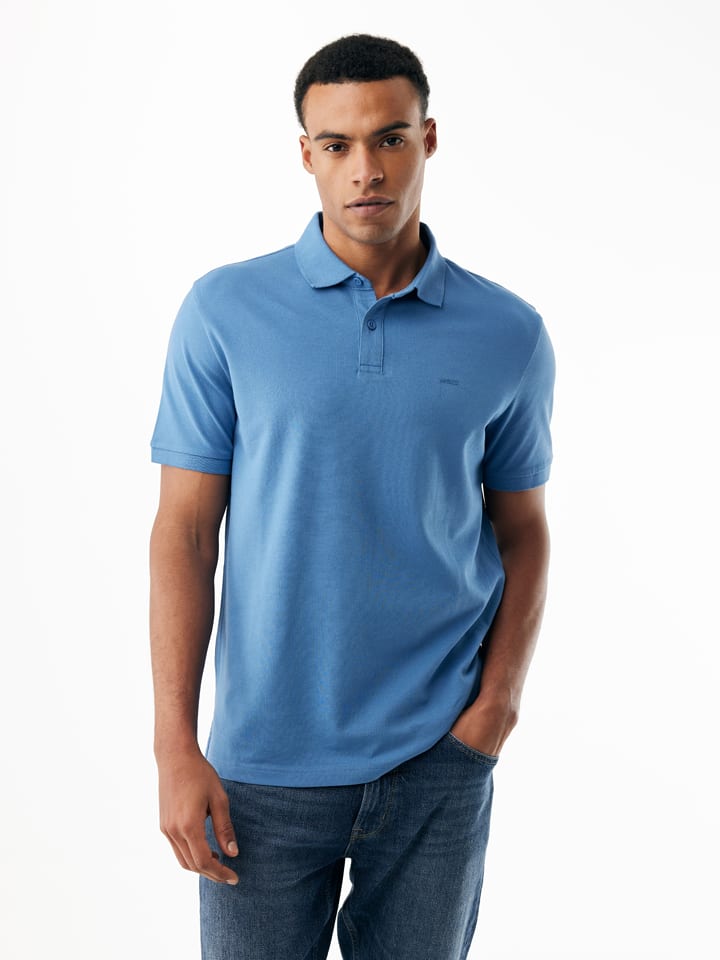 Poloshirt in Blau