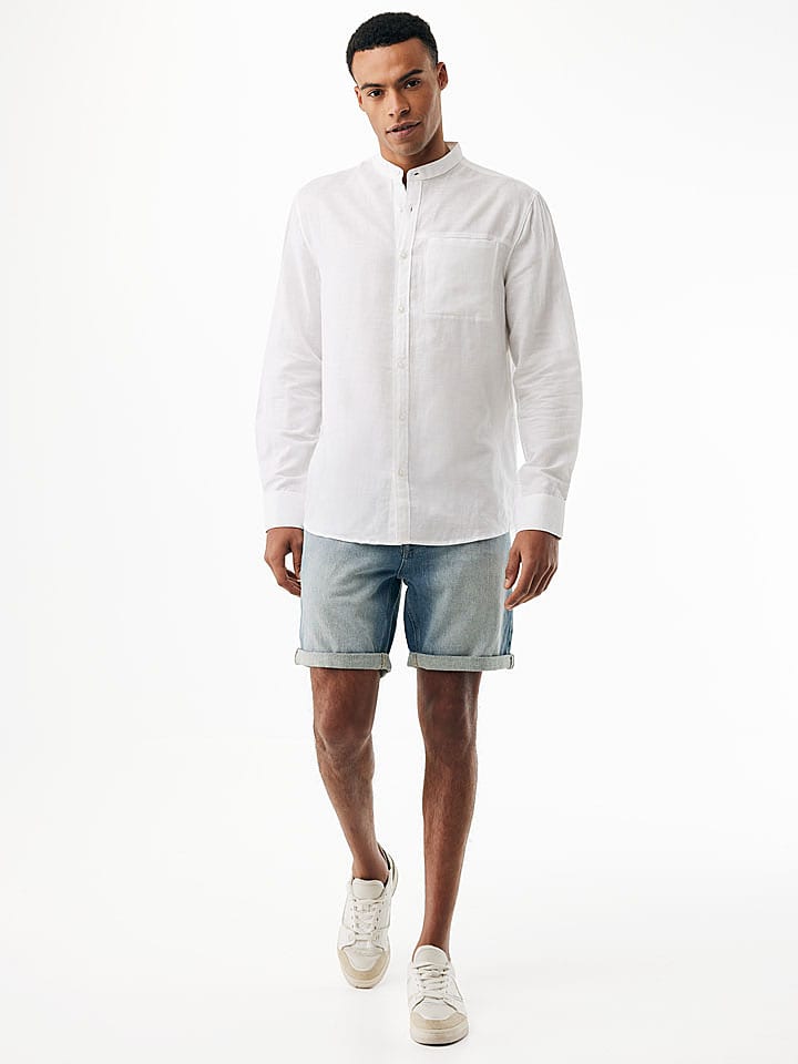 Koszula - Regular fit - w kolorze białym