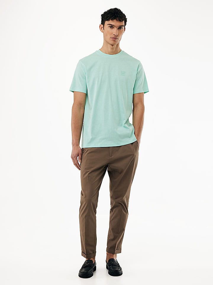 Shirt in Türkis