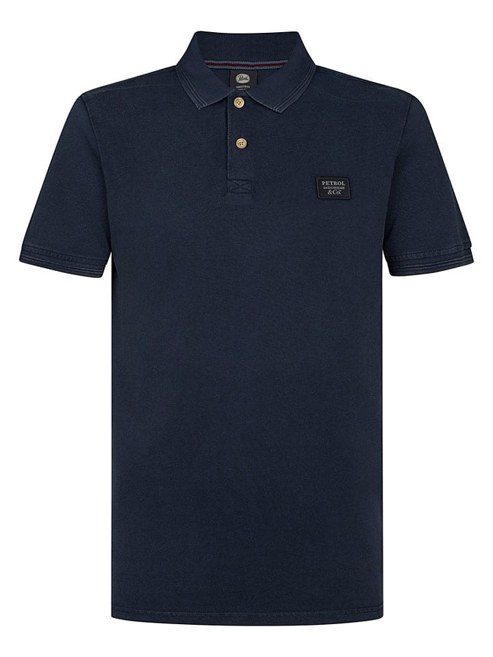 Poloshirt in Dunkelblau
