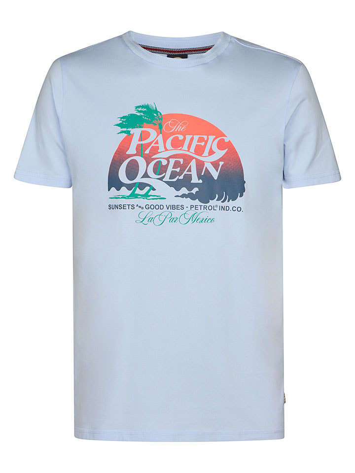 Shirt in Hellblau