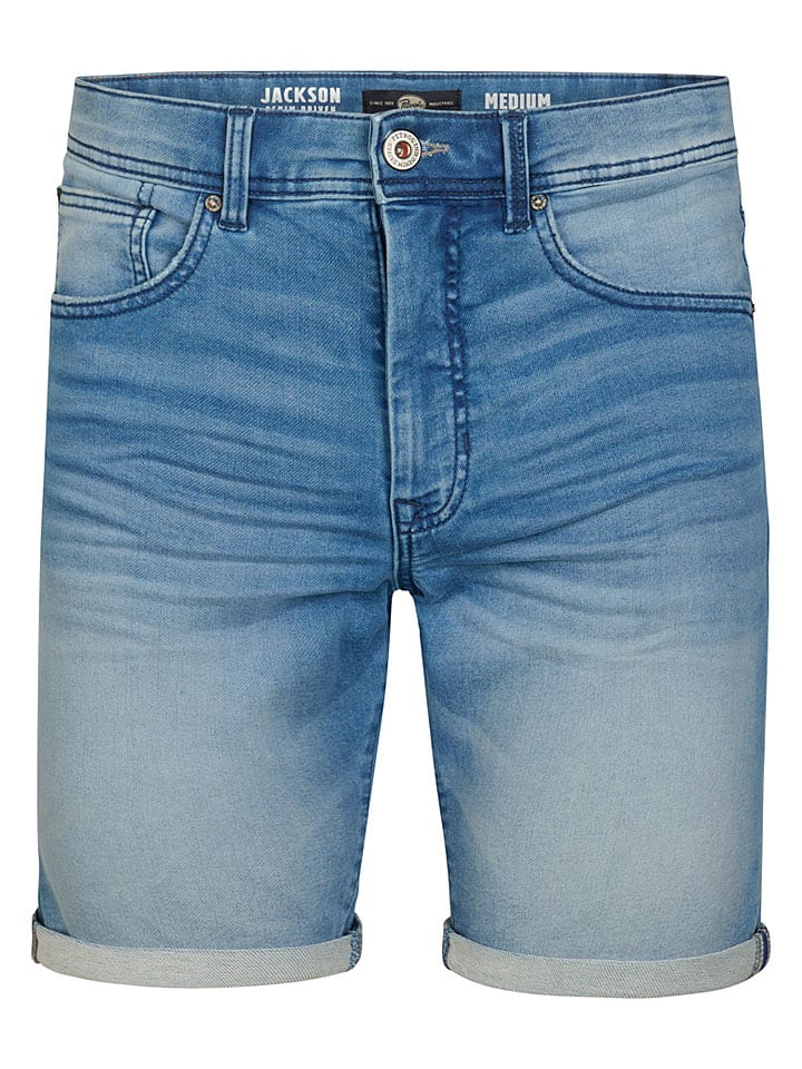 Jeans-Shorts in Hellblau