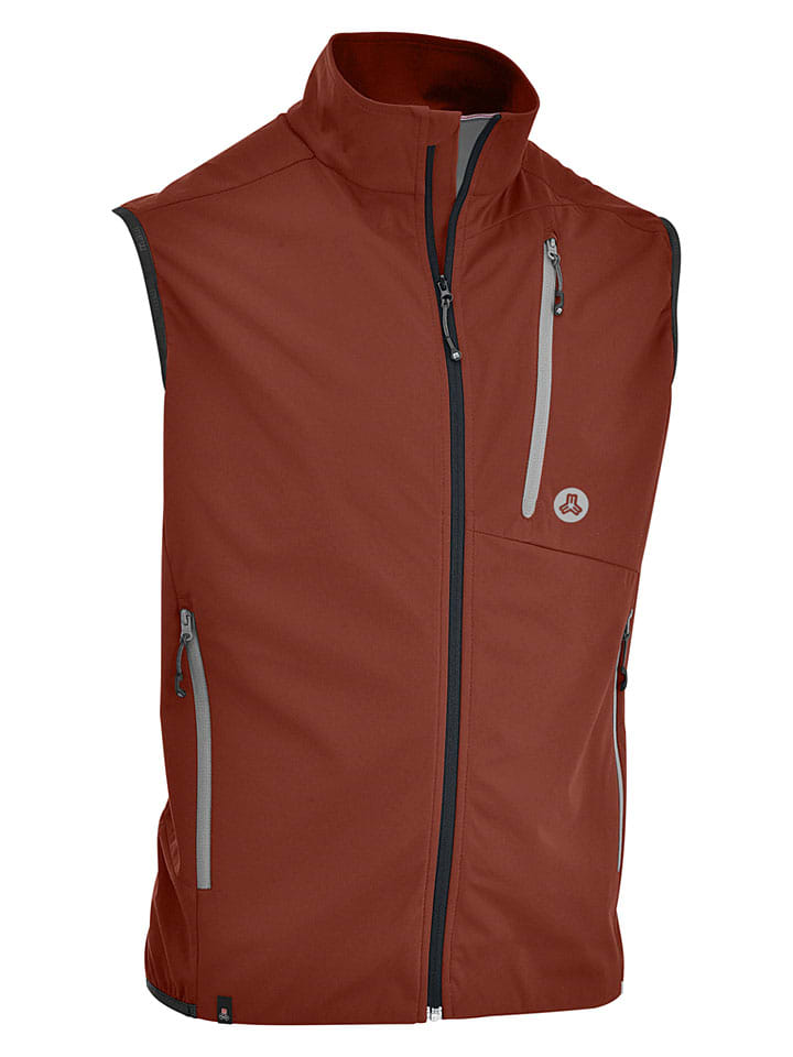 Softshellbodywarmer "Achensee" bordeaux