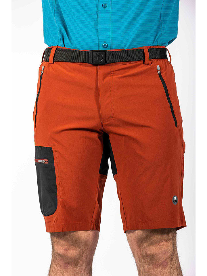 Bermudy trekkingowe "Doldenhorn XT" w kolorze pomarańczowym