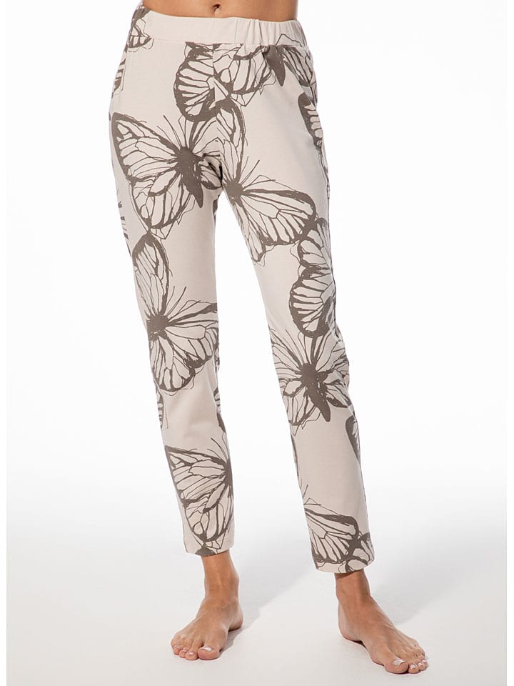 Pyjama-Hose in Beige