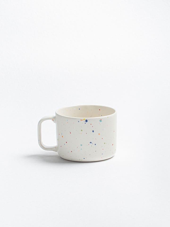 Kubek jumbo "New Party Mug" w kolorze białym - 450 ml