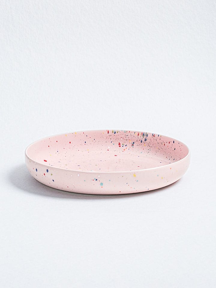 Pastateller ''New Party'' in Rosa - Ø 23 cm